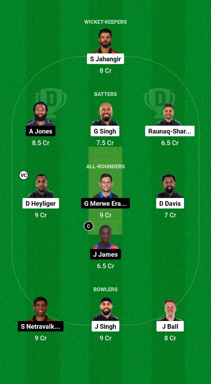 CAE vs NJT Dream11 Prediction Fantasy Cricket Tips Dream11 Team US Premier League T20 2024 