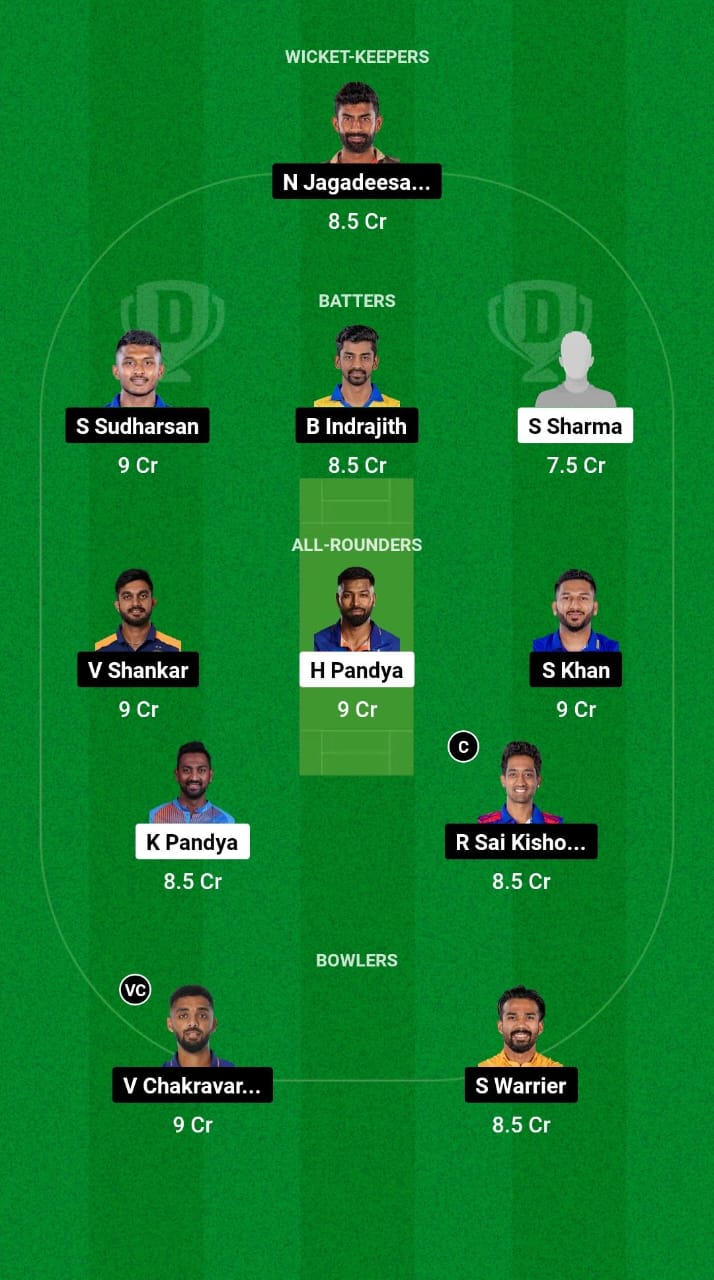 BRD vs TN Dream11 Prediction Fantasy Cricket Tips Dream11 Team Indian Domestic T20 Trophy 2024 