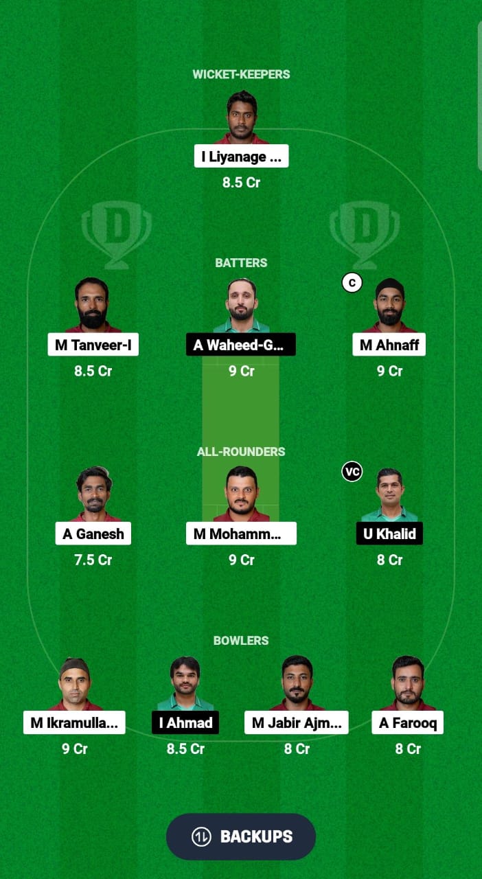 QAT vs SAU Dream11 Prediction Fantasy Cricket Tips Dream11 Team ICC Men's T20 World Cup Qualifier B 2024 