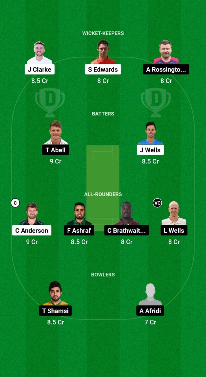 VCT vs LAH Dream11 Prediction Today Match 7 Global Super League T20 2024