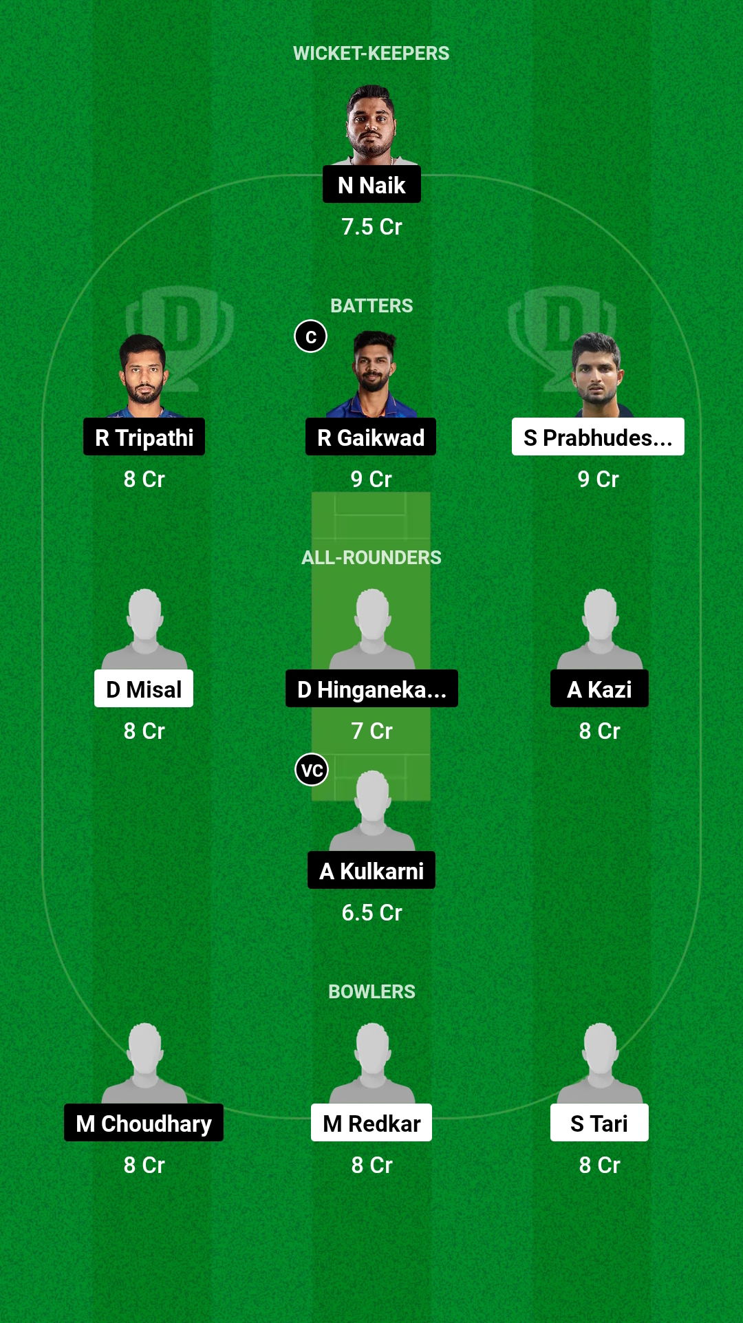 1000536447 GOA vs MAH Dream11 Prediction Fantasy Cricket Tips Dream11 Team Indian Domestic T20 Trophy 2024