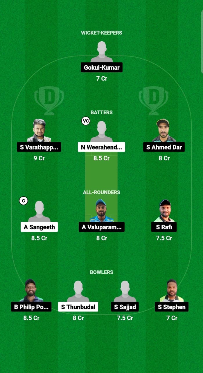 CEC-B vs KRM Dream11 Prediction Fantasy Cricket Tips Dream11 Team Kuwait T20 Challengers Trophy 2024 