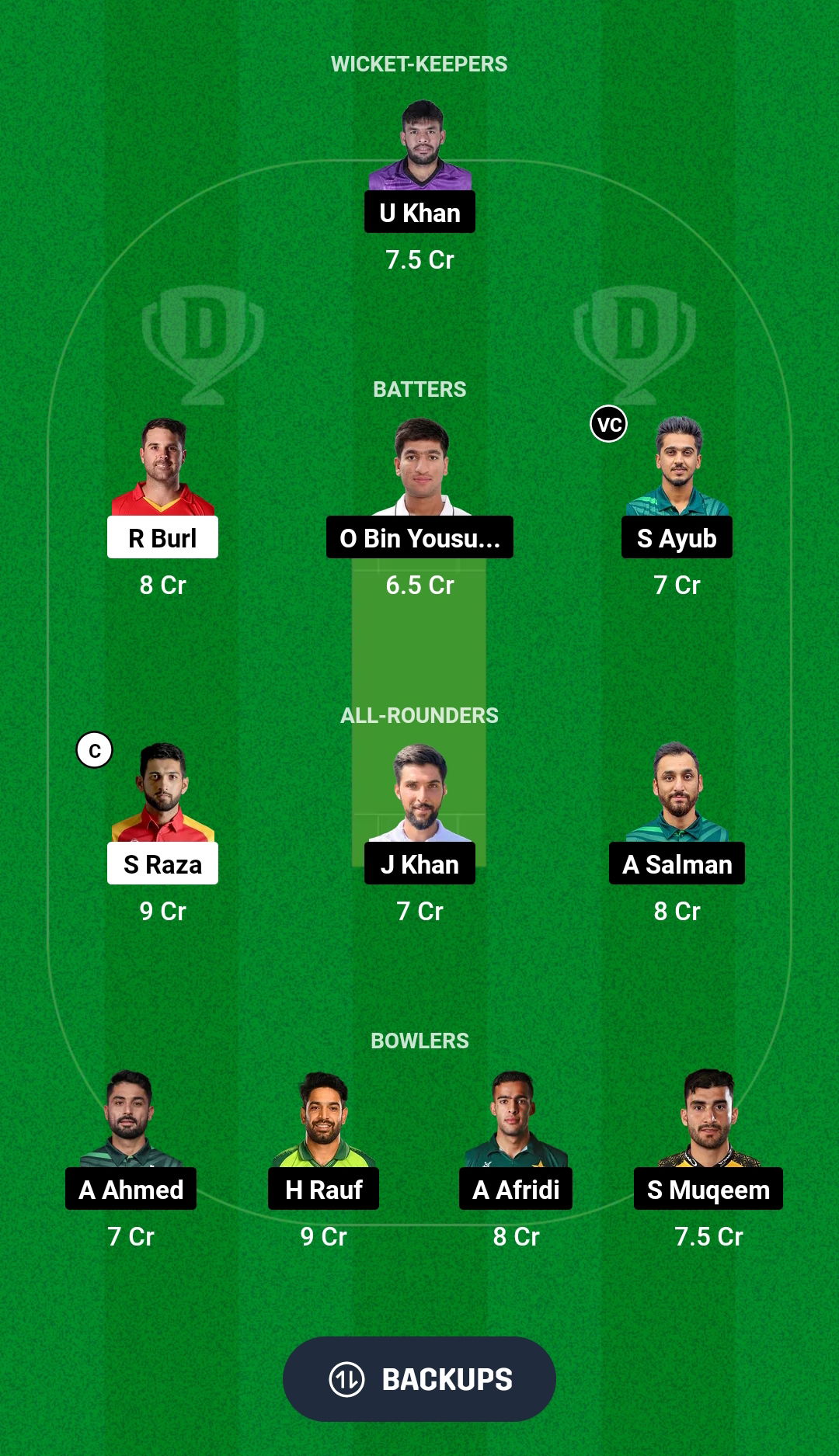 ZIM vs PAK Dream11 Prediction Fantasy Cricket Tips Dream11 Team Pakistan Tour of Zimbabwe 2024 