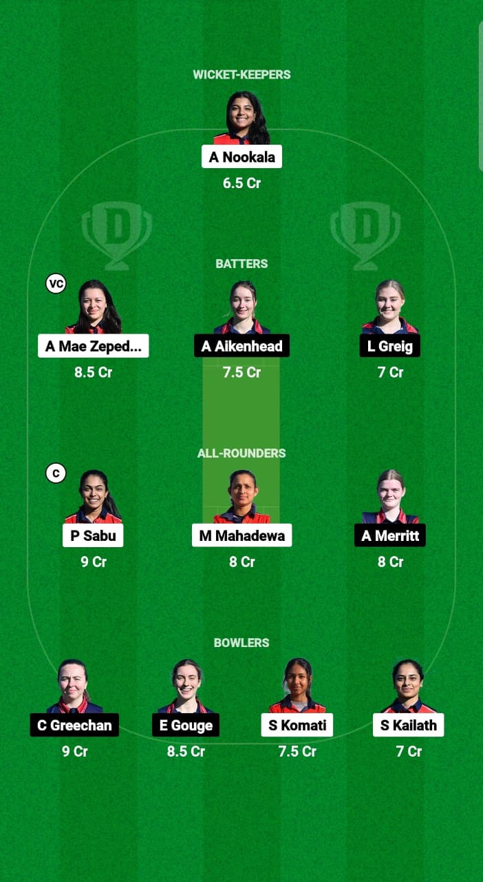 AUT-W vs JER-W Dream11 Prediction Fantasy Cricket Tips Dream11 Team ECC Women T10 2024 