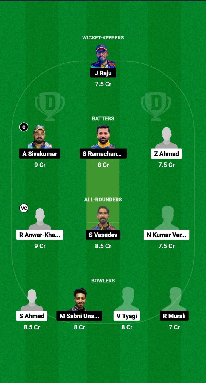 GGL vs GAT Dream11 Prediction Fantasy Cricket Tips Dream11 Team Kuwait T20 Challengers Trophy 2024 