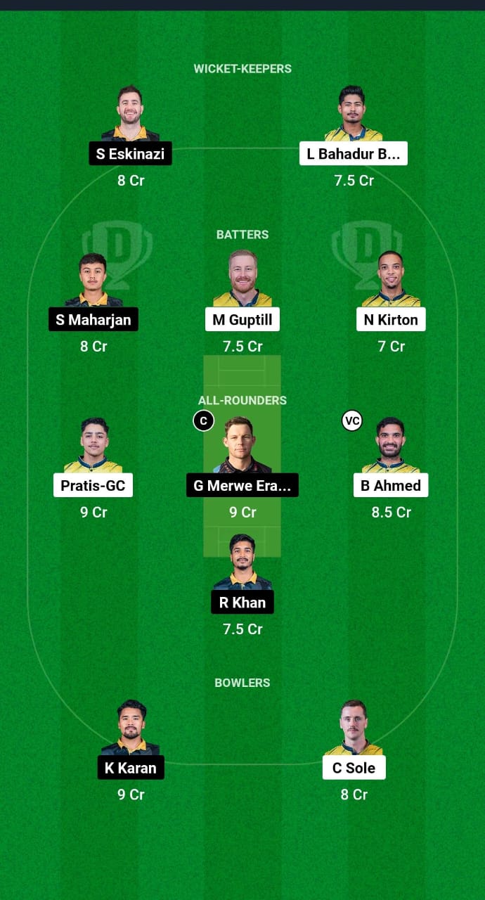 BK vs KMG Dream11 Prediction Fantasy Cricket Tips Dream11 Team Nepal Premier League 2024 