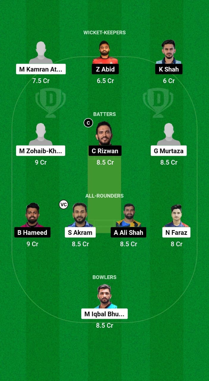 EMB vs SHA Dream11 Prediction Fantasy Cricket Tips Dream11 Team Emirates D10 2024 