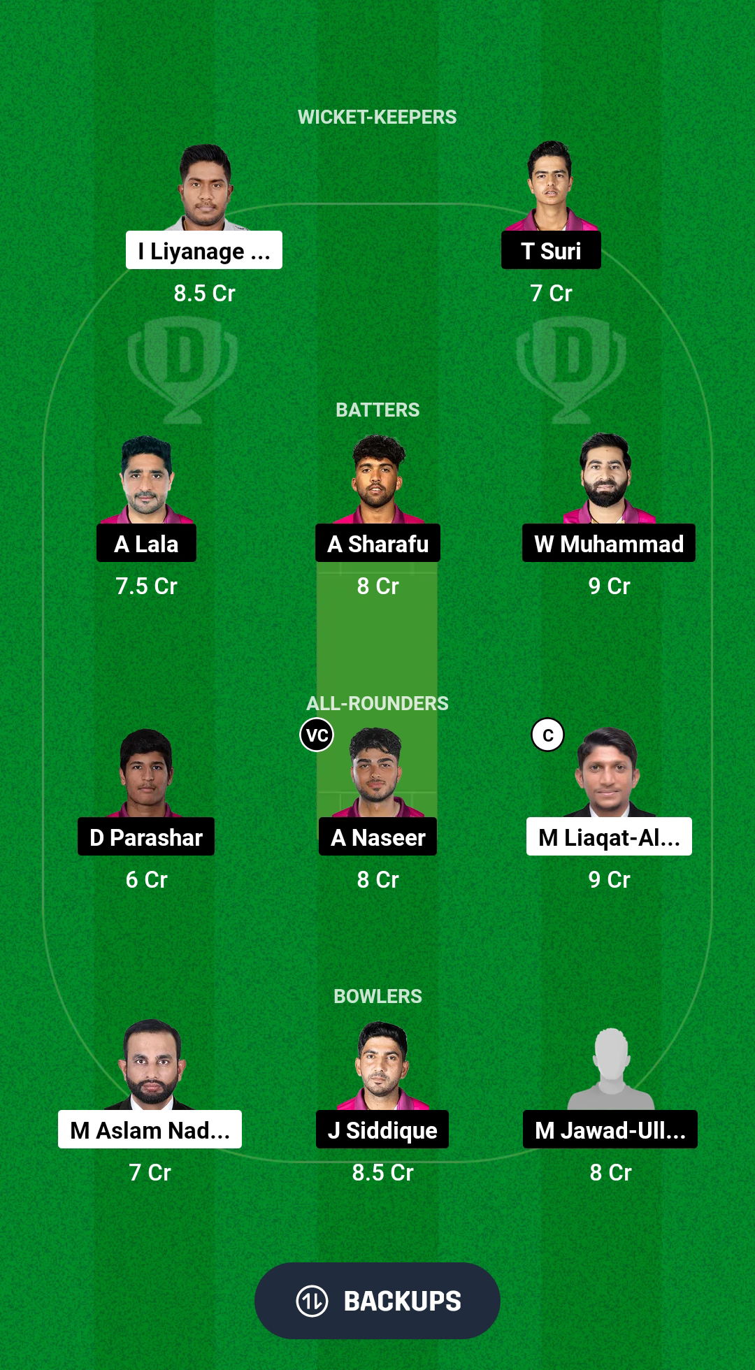 QAT vs UAE Dream11 Prediction Fantasy Cricket Tips Dream11 Team Gulf Cup T20I 2024 