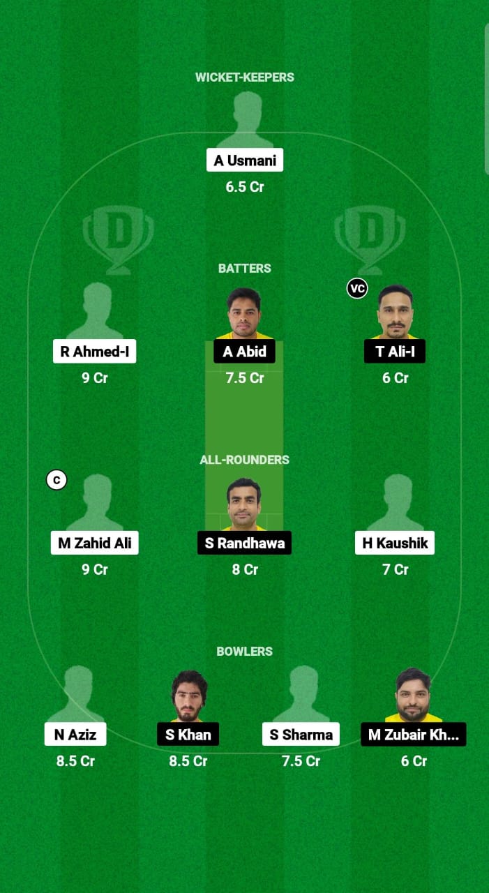 FUJ vs ABD Dream11 Prediction Fantasy Cricket Tips Dream11 Team Emirates D10 2024 