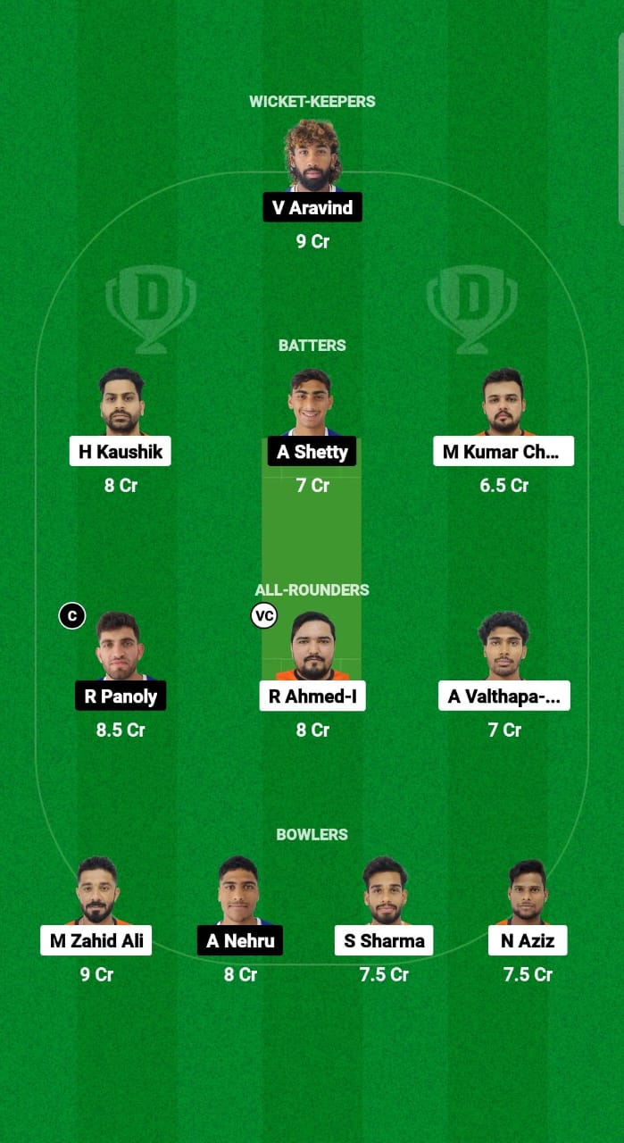 FUJ vs DUB Dream11 Fantasy Cricket Prediction Tips Dream11 Team UAE D10 2024 