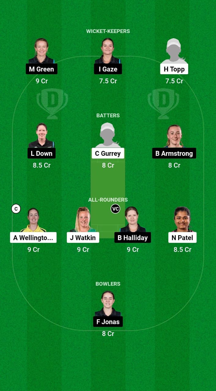 NB-W vs AH-W Dream11 Prediction Fantasy Cricket Tips Dream11 Team Dream11 Women's Super Smash T20 2024 