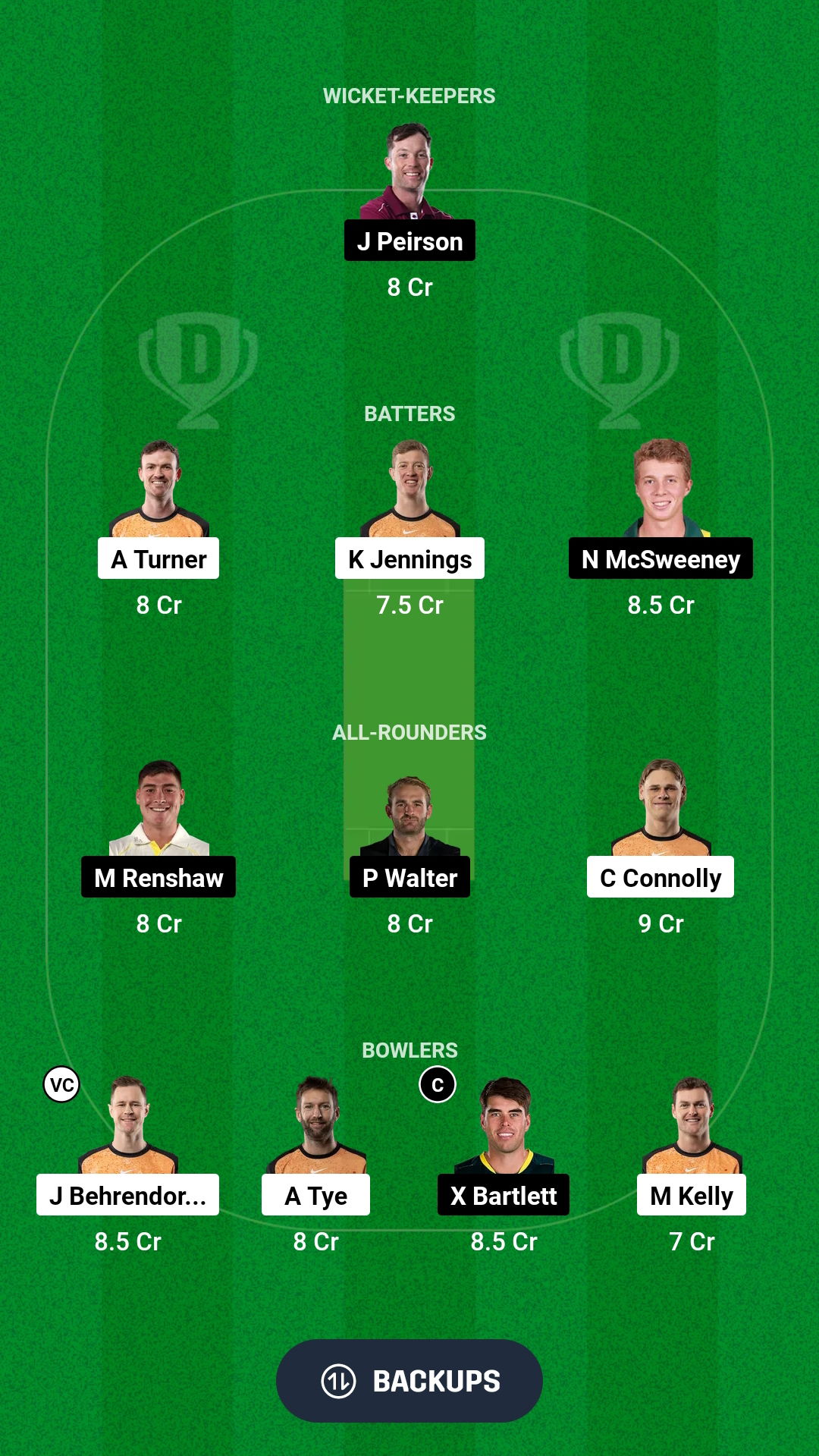 SCO vs HEA Dream11 Prediction Fantasy Cricket Tips Dream11 Team BBL 2024 