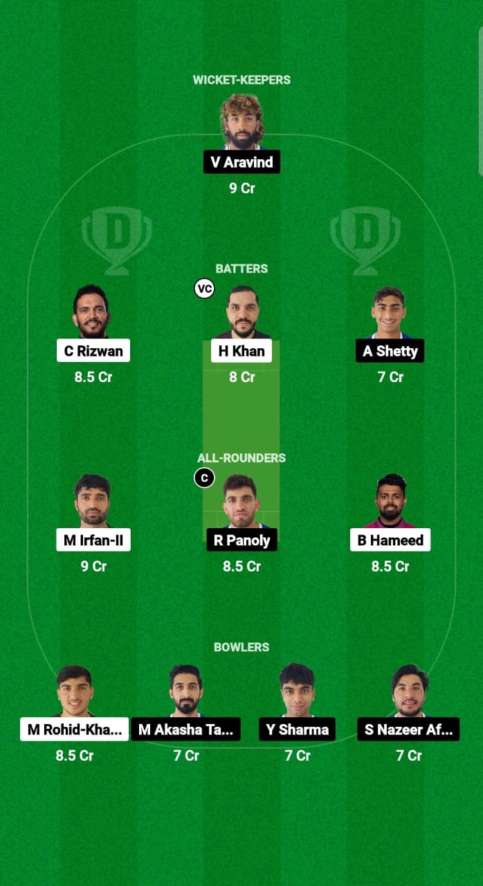 SHA vs DUB Dream11 Prediction Fantasy Cricket Tips Dream11 Team Emirates D10 2024 