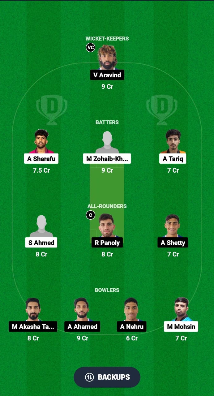 EMB vs DUB Dream11 Prediction Fantasy Cricket Tips Dream11 Team Emirates D10 2024 