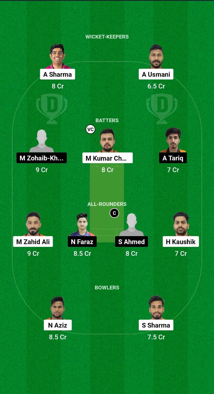 FUJ vs EMB Dream11 Prediction Fantasy Cricket Tips Dream11 Team Emirates D10 2024 