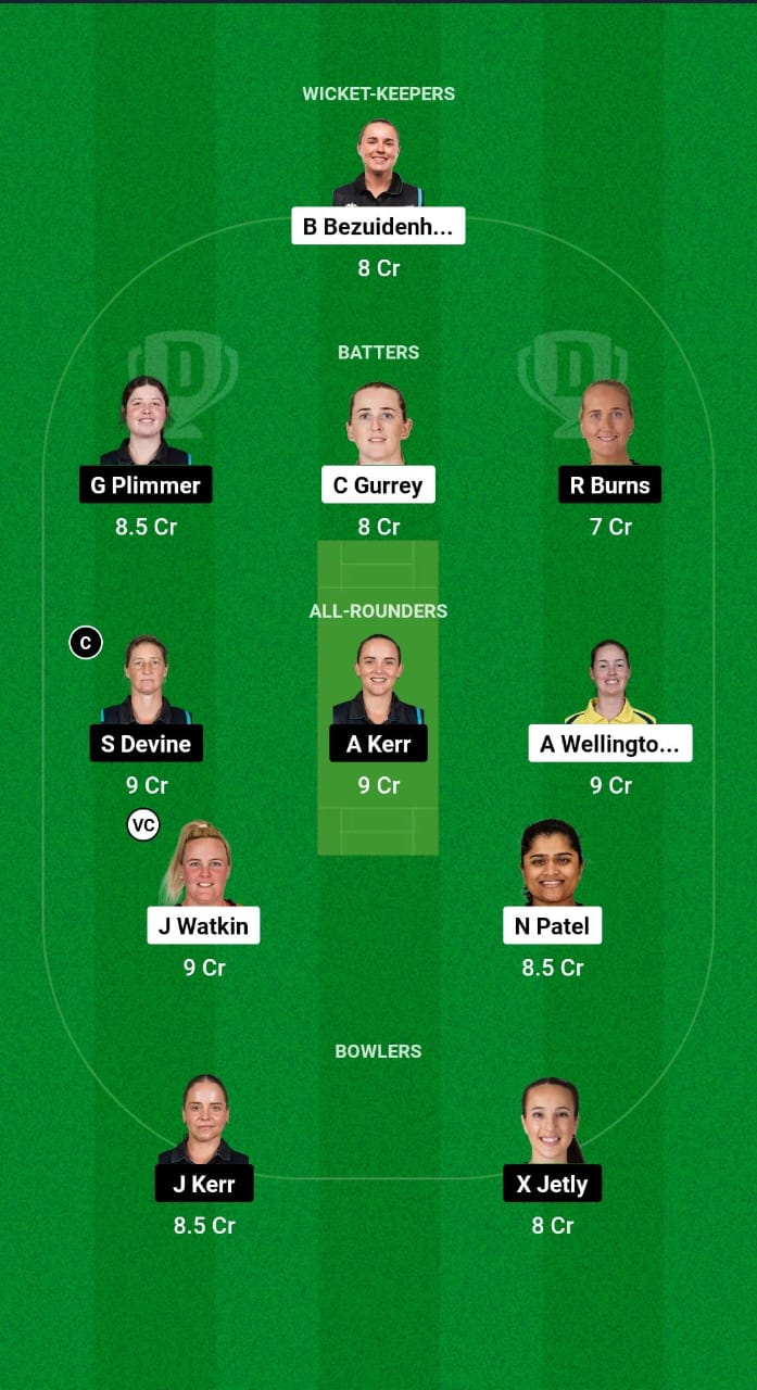 NB-W vs WB-W Dream11 Prediction Fantasy Cricket Tips Dream11 Team Dream11 Women's Super Smash T20 2024 