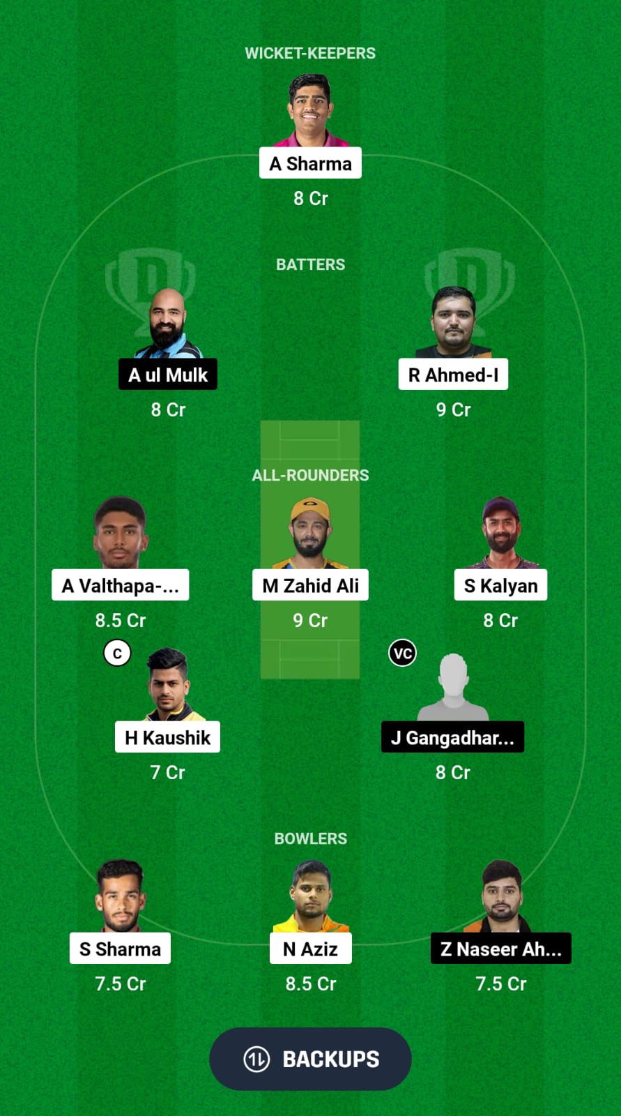 FUJ vs AJM Dream11 Prediction Fantasy Cricket Tips Dream11 Team Emirates D10