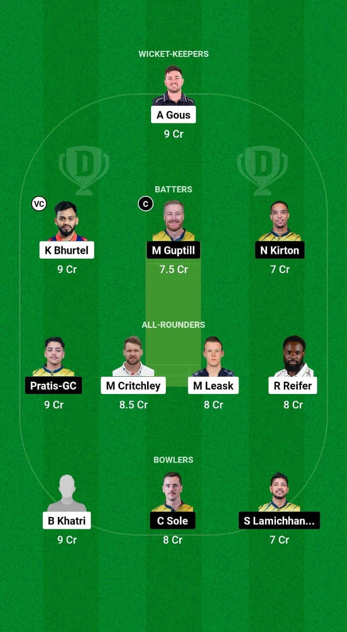 PKA vs BK Dream11 Prediction Fantasy Cricket Tips Dream11 Team Nepal Premier League T20