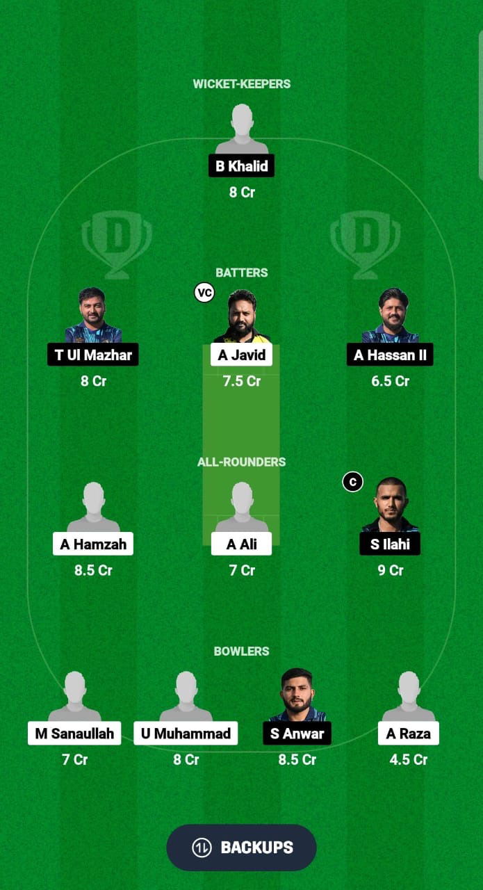 HAW vs RB Dream11 Prediction Fantasy Cricket Tips Dream11 Team ECS T10 Spain