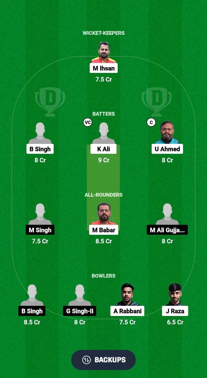 PIC vs UCCO Dream11 Prediction Fantasy Cricket Tips Dream11 Team ECS T10 Spain