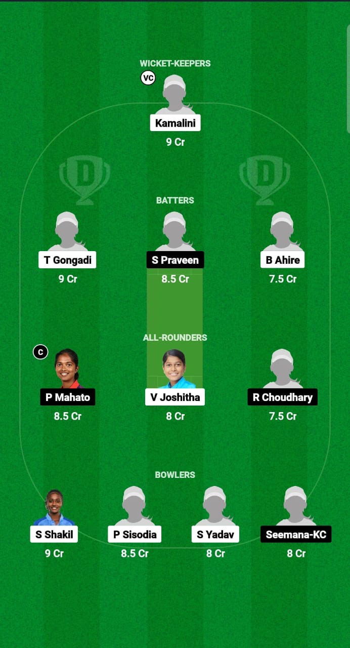 IN-WU19 vs NEP-WU19 Dream11 Prediction Fantasy Cricket Tips Dream11 Team Women’s U19 Asia Cup T20I 