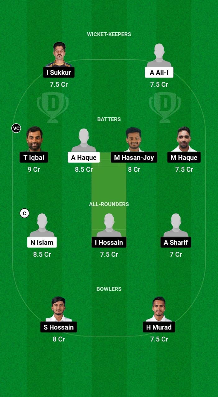 RD vs CD Dream11 Prediction Fantasy Cricket Tips Dream11 Team Bangladesh T20 National League