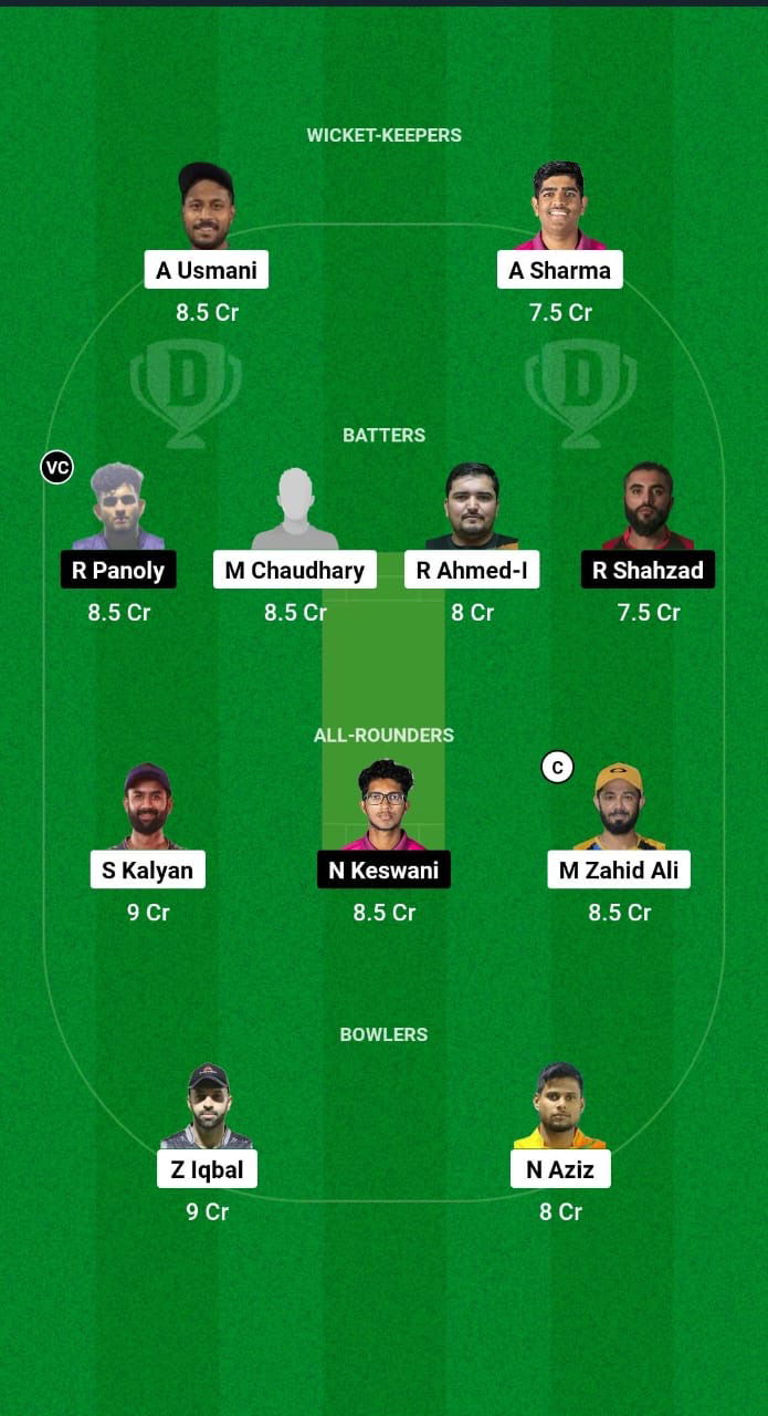 FUJ vs DUB Dream11 Prediction Fantasy Cricket Tips Dream11 Team Emirates D50