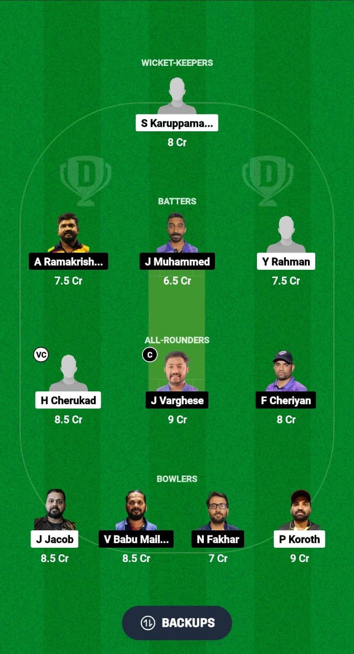 PHR vs COH Dream11 Prediction Fantasy Cricket Tips Dream11 Team Kuwait T20 Challengers Trophy