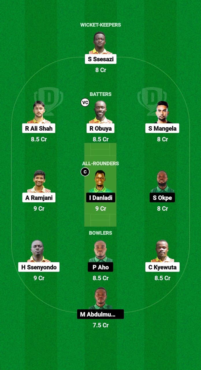 UGA vs NIG Dream11 Prediction Fantasy Cricket Tips Dream11 Team Africa Continent Cup T20I