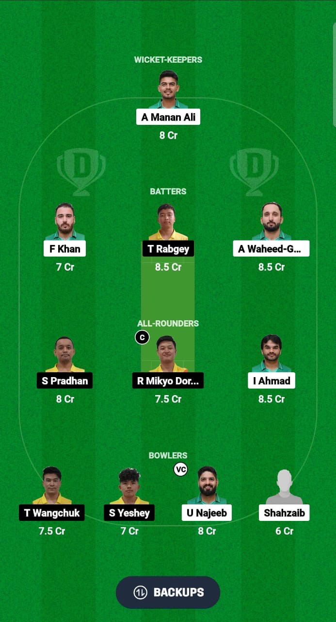 SAU vs BHU Dream11 Prediction Fantasy Cricket Tips Dream11 Team ICC Men’s T20 World Cup Asia Qualifier B