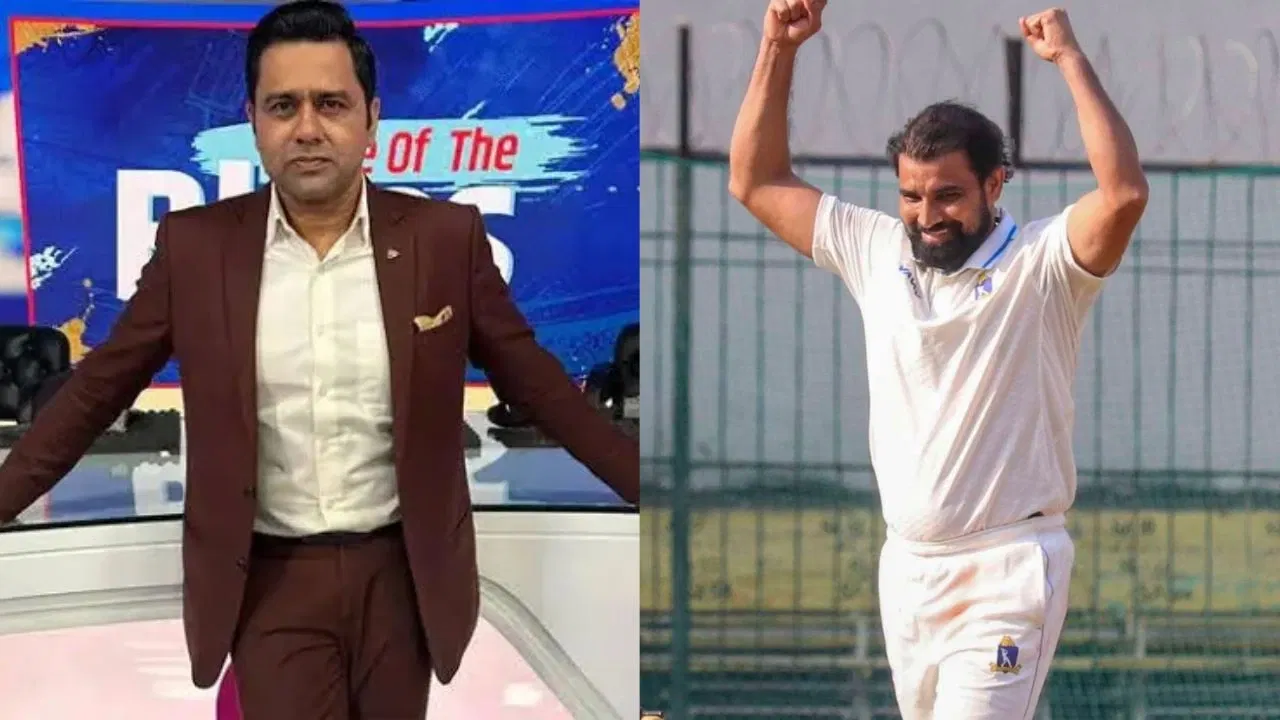 Aakash Chopra And Mohammed Shami