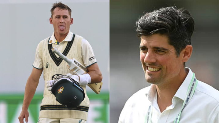Alastair Cook And Marnus Labuschagne