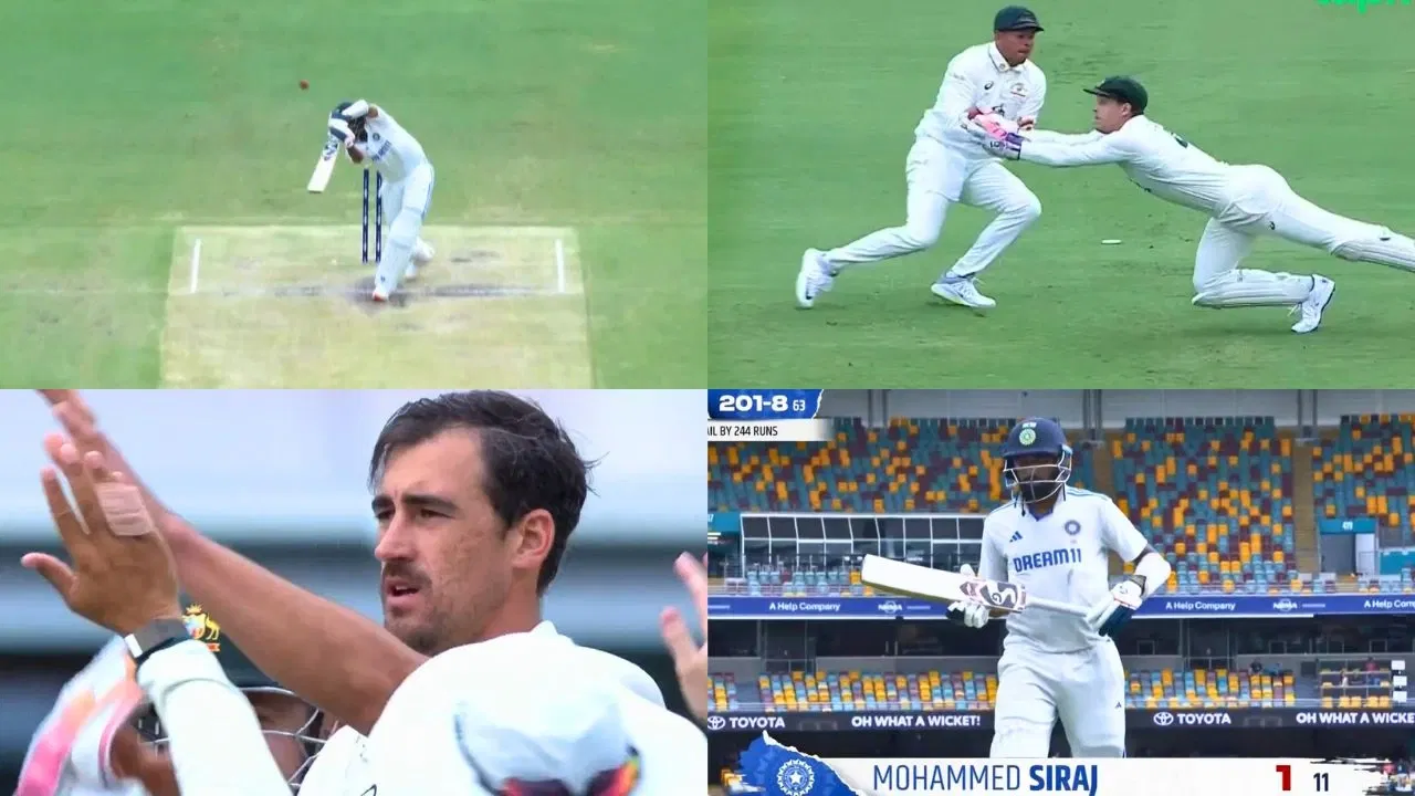 Alex Carey Takes Blinder To Remove Mohammed Siraj