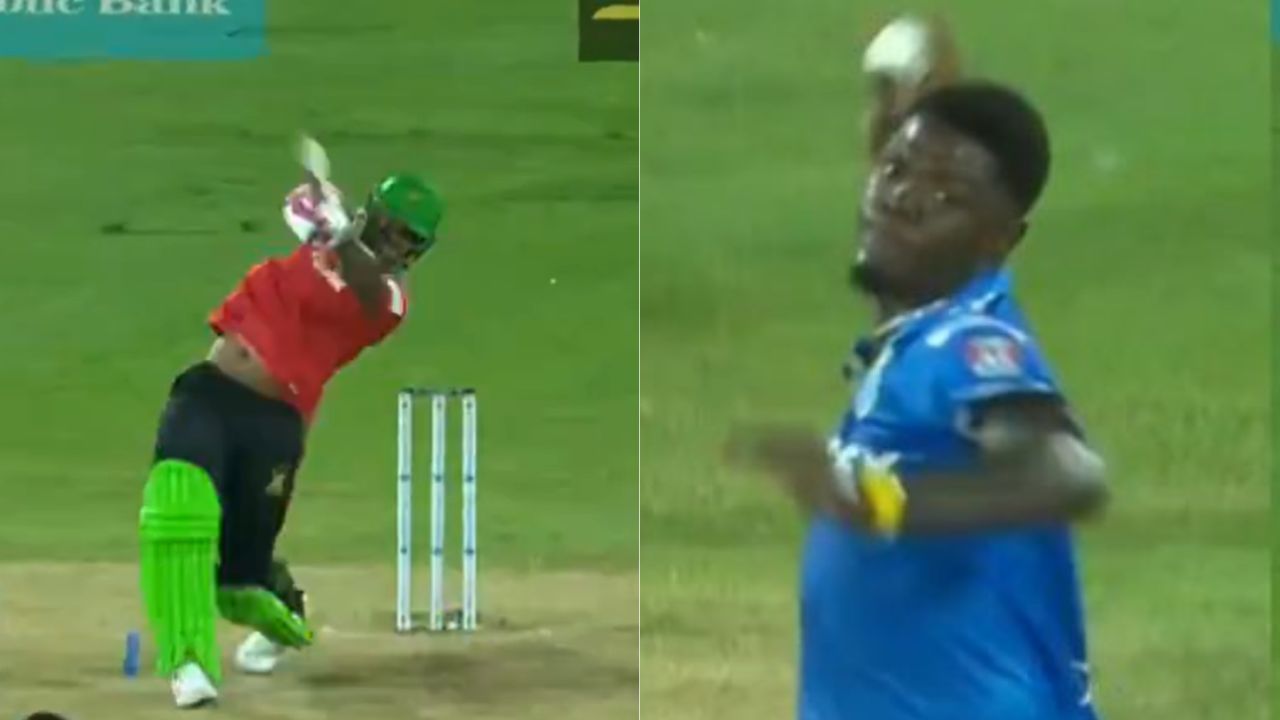 CPL 2024 Watch Alzarri Joseph’s fierce throw at Shimron Hetmyer