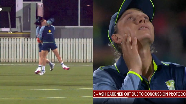 Ashleigh Gardner Clash With Georgia Wareham