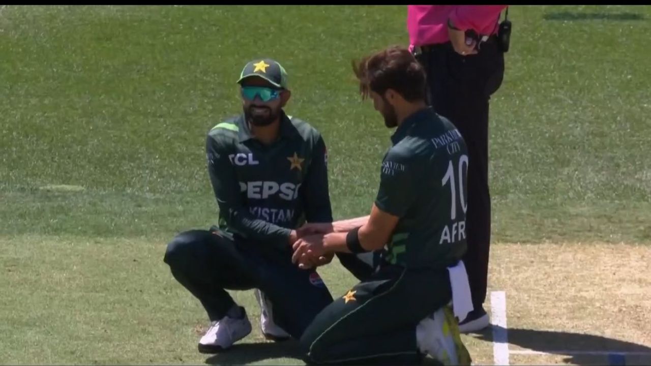 Babar Azam And Shaheen Afridi