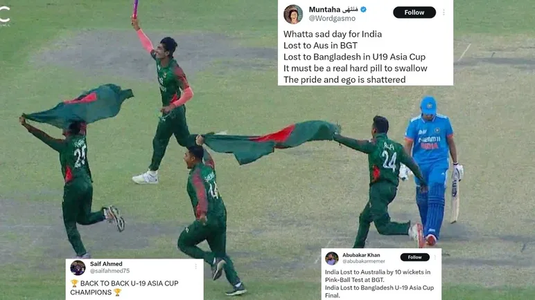 Bangladesh Beat India U19 In Asia Cup Final