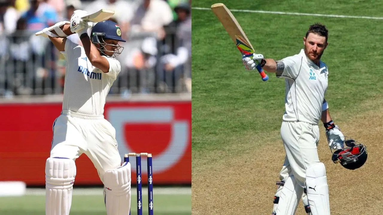 Brendon McCullum And Yashasvi Jaiswal