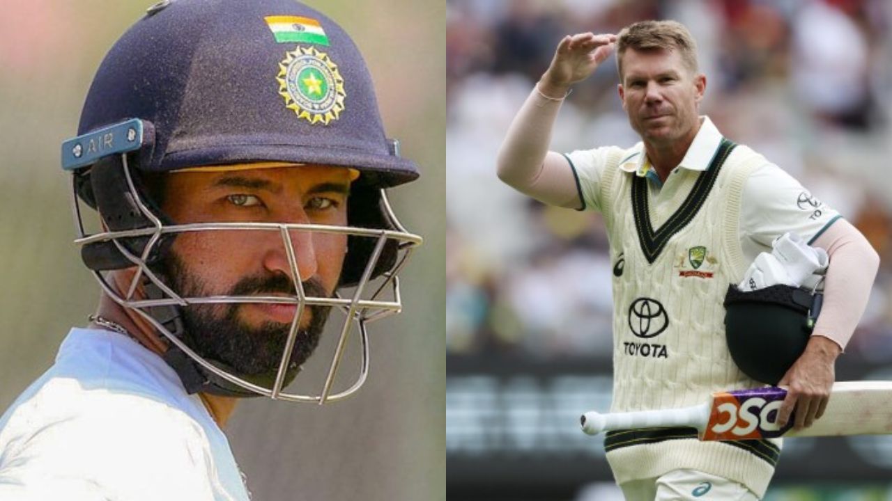 Cheteshwar Pujara David Warner