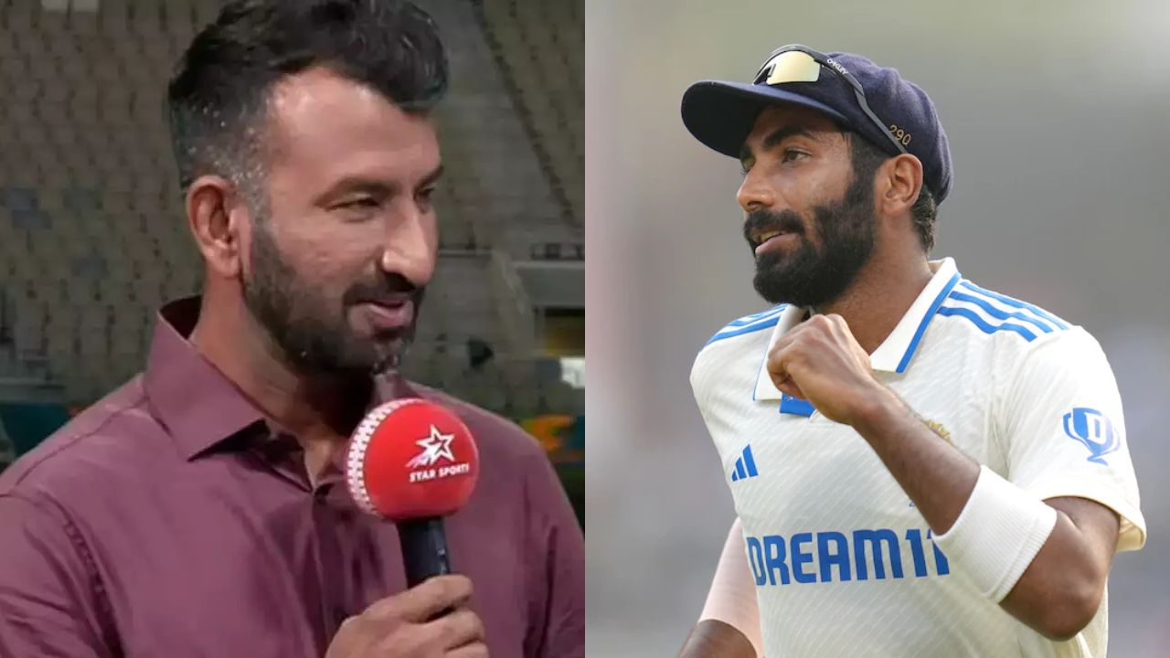 Cheteshwar Pujara Jasprit Bumrah