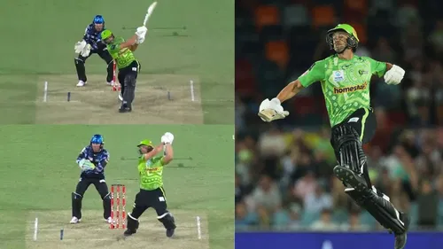 Daniel Sams Hits 31 Runs In An Over