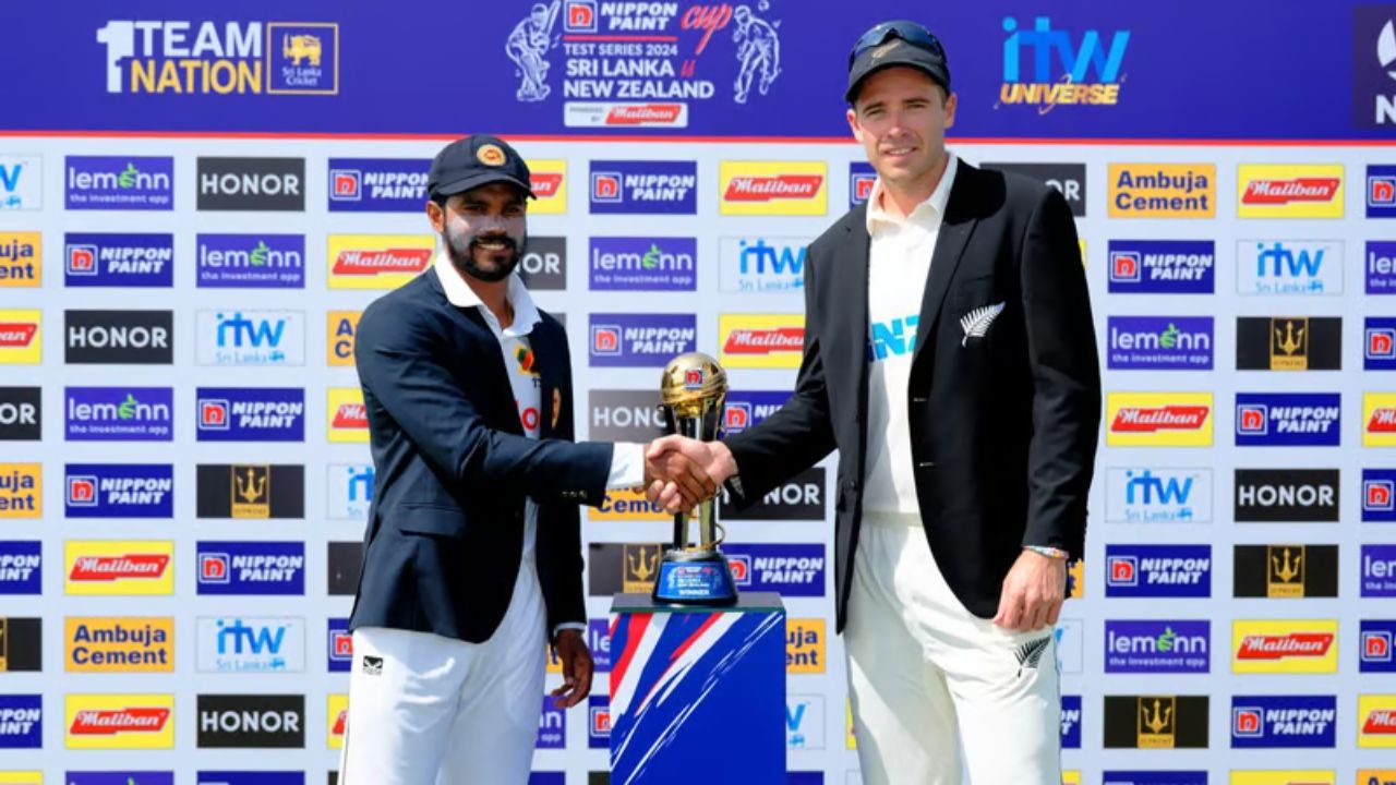 Dhananjaya De Silva And Tim Southee - World Test Championship