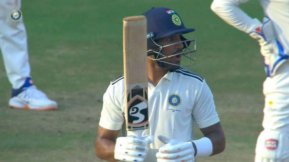 Watch Dhruv Jurel misses out on welldeserved century in Irani Cup