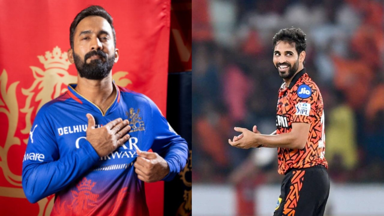 Dinesh Karthik And Bhuvneshwar Kumar