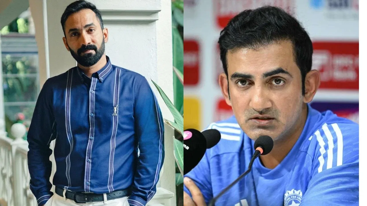 Dinesh Karthik And Gautam Gambhir