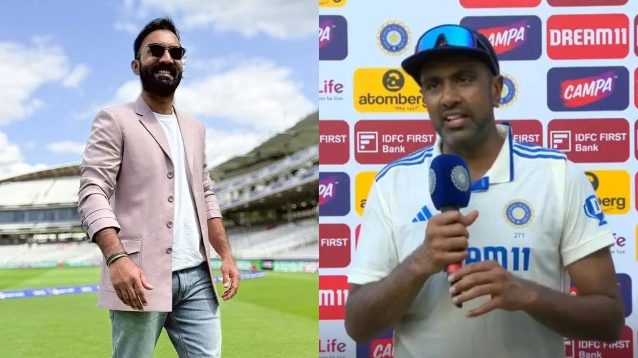 Dinesh Karthik And Ravichandran Ashwin