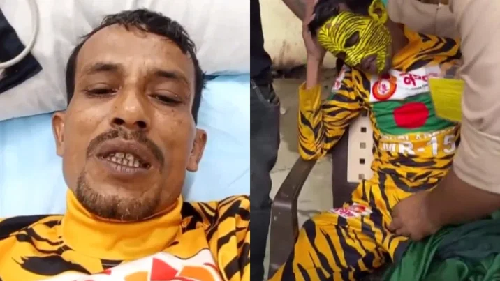 Bangladesh fan Tiger Roby