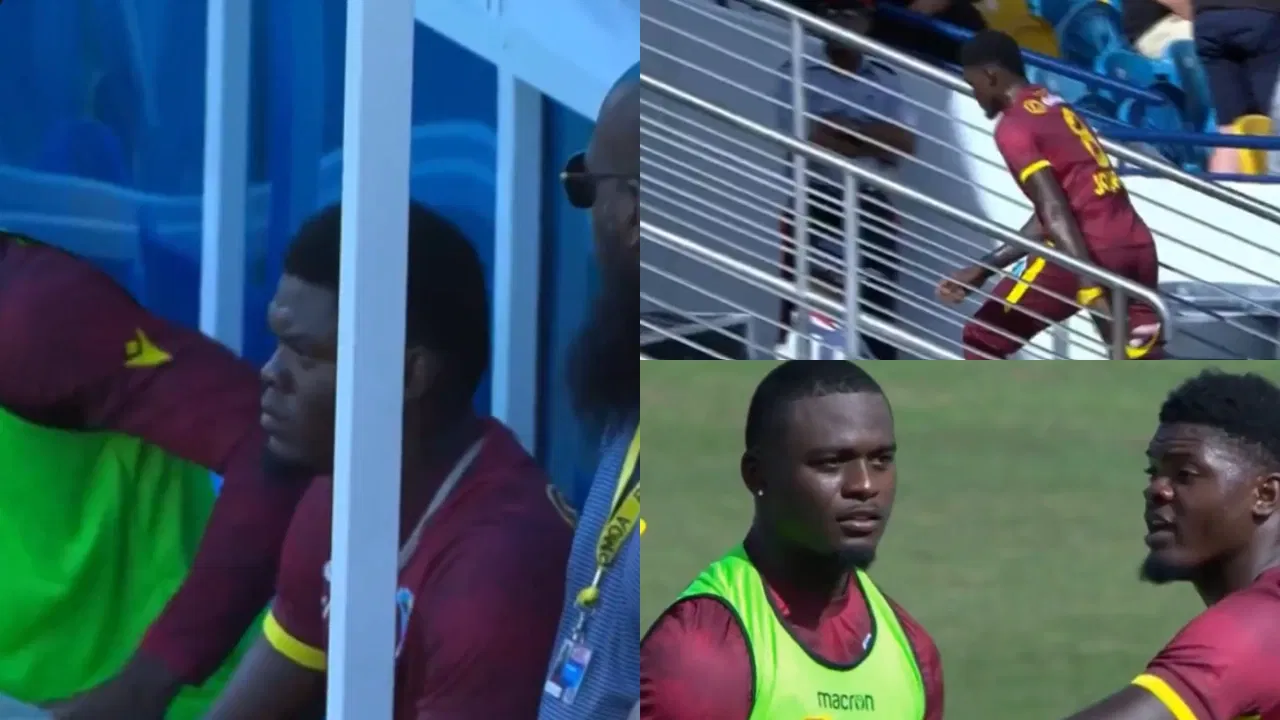 Alzarri Joseph angry with West Indies captain Shai Hope