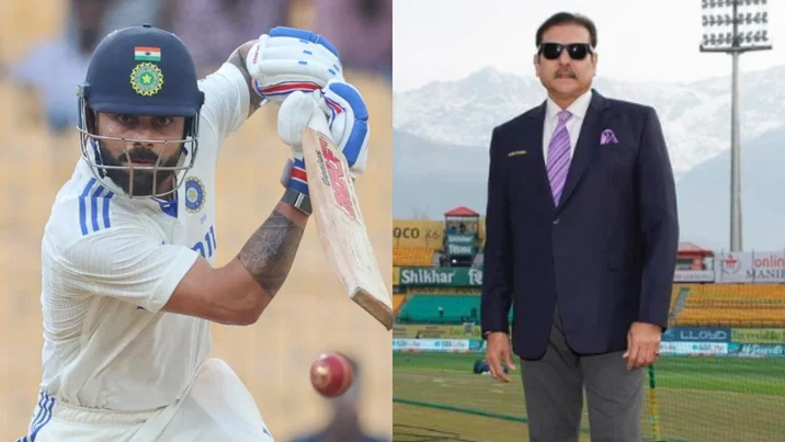 Virat Kohli and Ravi Shastri