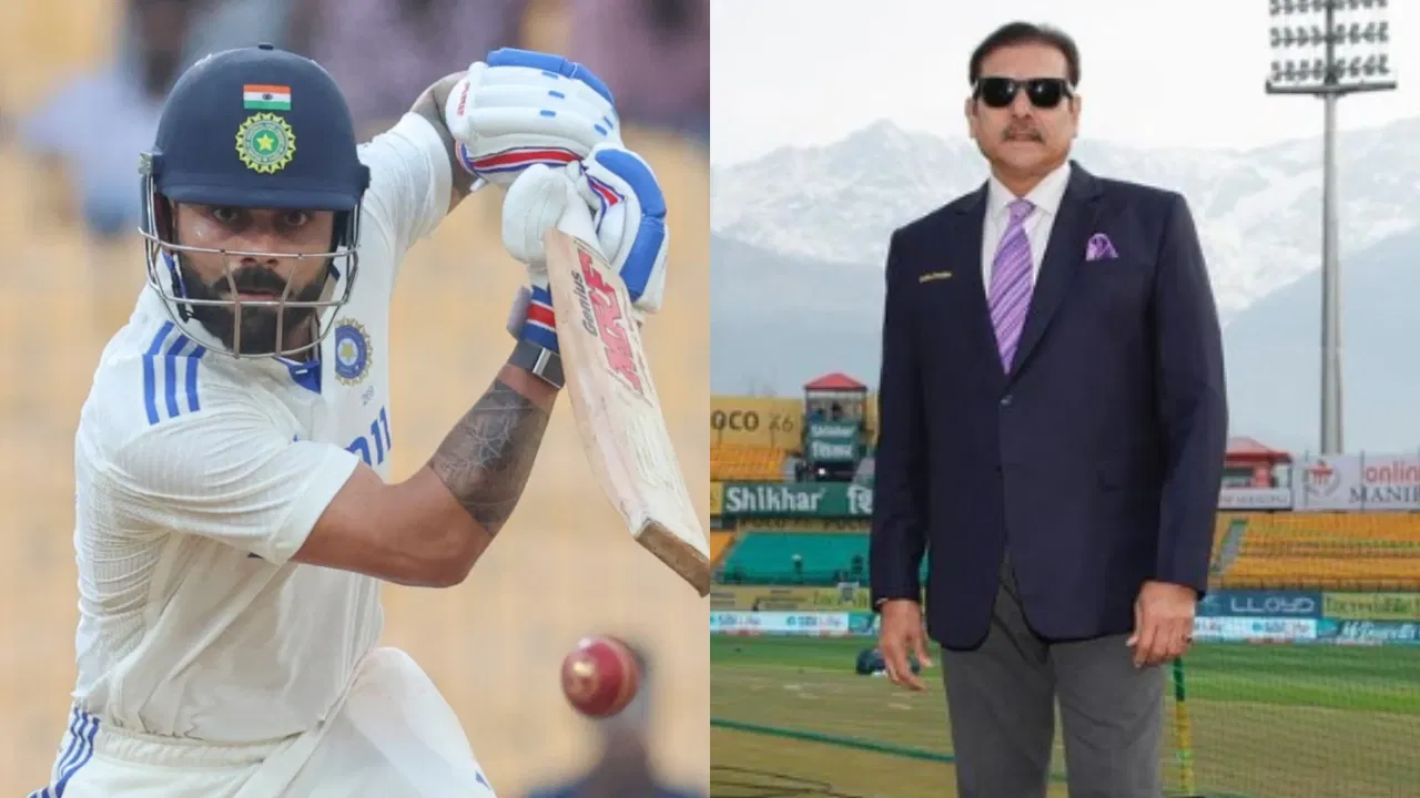 Virat Kohli and Ravi Shastri